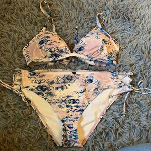 Adore Me Pink and Blue Bikini